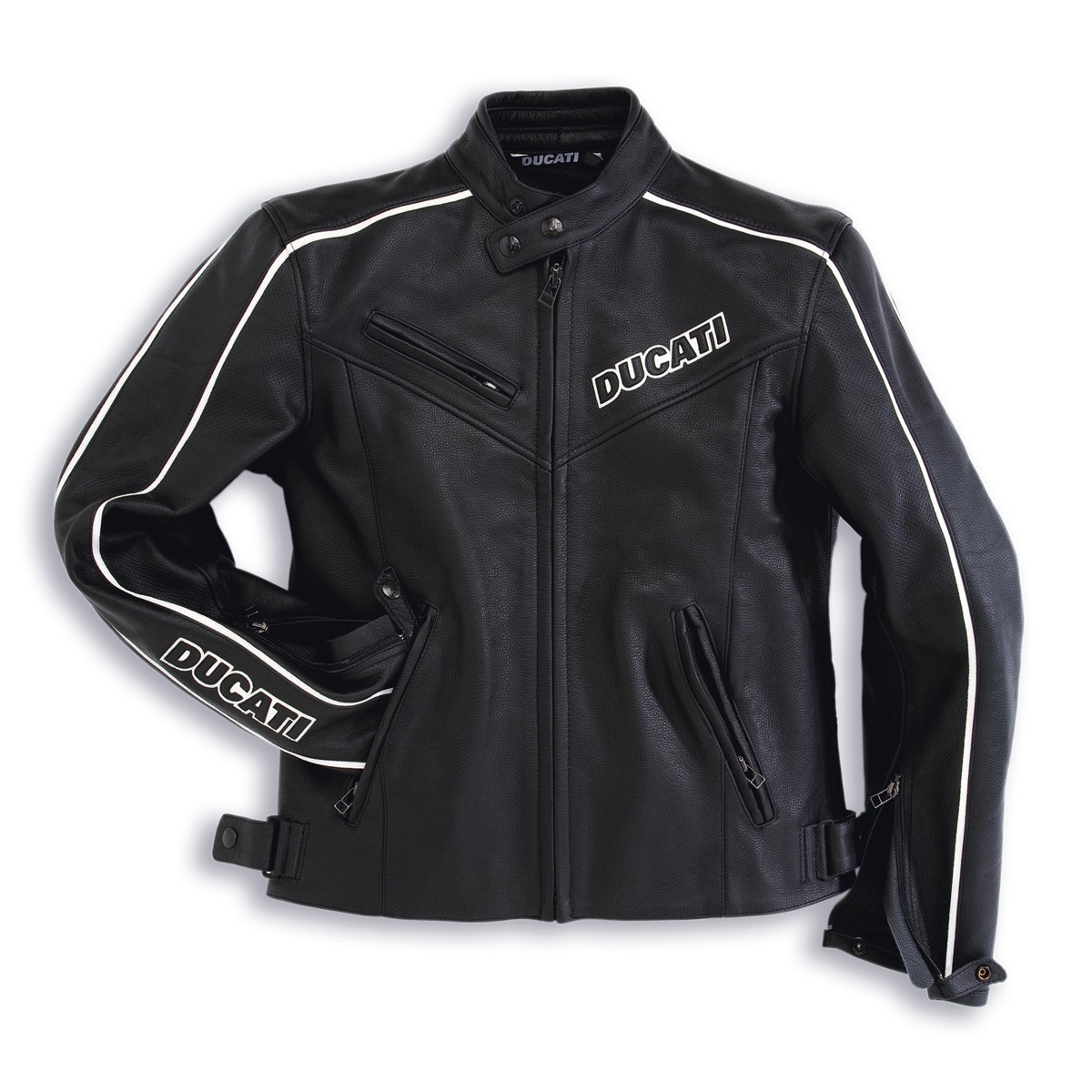 Ducati Nero Leather Jacket - DucatiStore