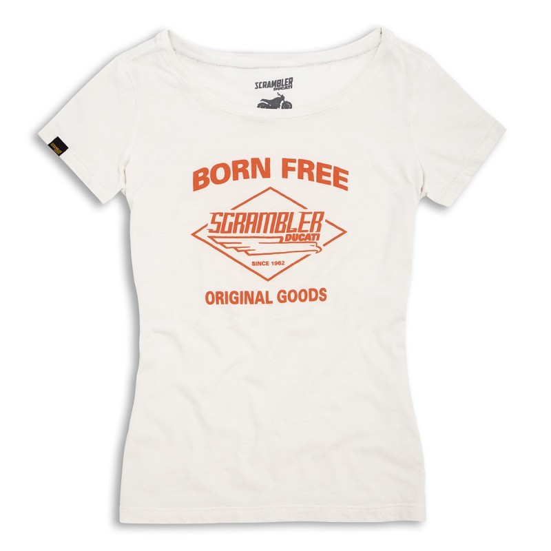 DUCATI SCRAMBLER Born Free T-Shirt