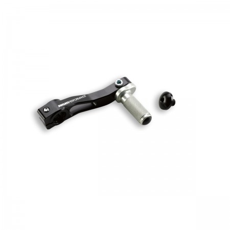 Ducati Anodized Upside-Down Gear Lever, Machined From Billet Aluminium