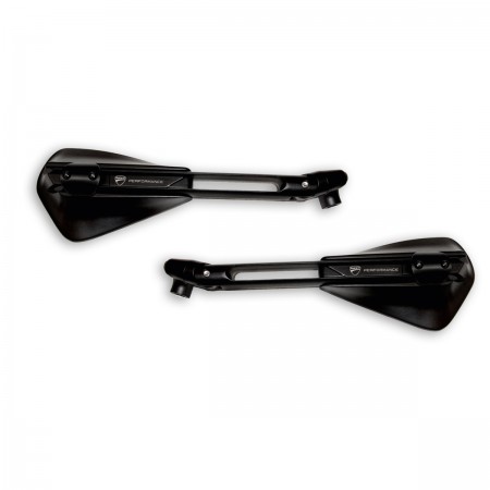 Ducati Set of “Viper” Matte Black Aluminium Rear-View Mirrors