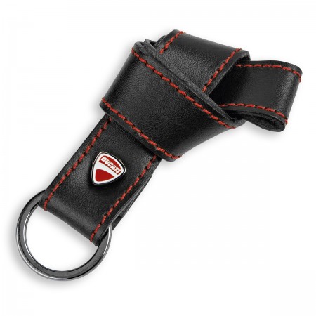 Ducati Company Leather Key Ring