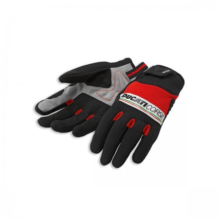 Ducati Pitlane 2 Fabric-Leather Gloves