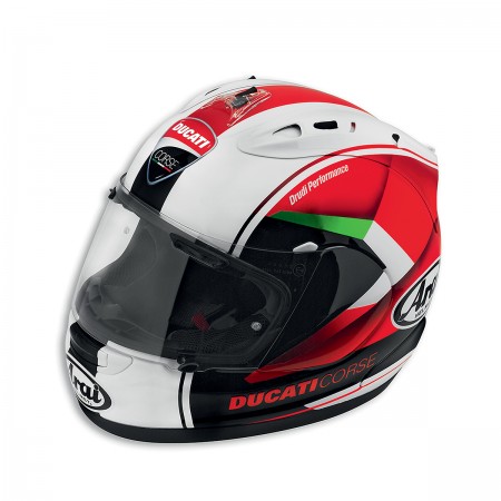 Ducati Full-Face Helmet Red Arrow
