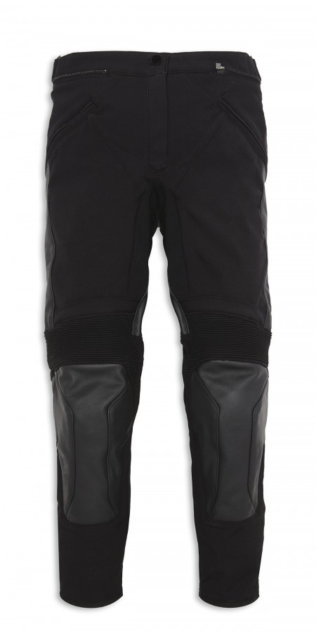 Ducati Ladies Fabric-Leather Trousers Company C2