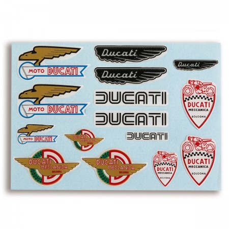 Ducati Historical Sticker Set