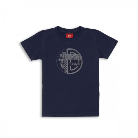 Ducati Emblema Short-Sleeved Kids T-Shirt