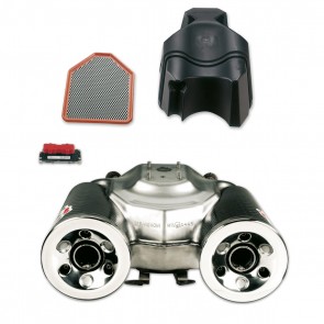 Ducati Homologated Silencer Kit with Carbon Sleeves