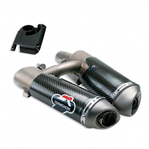 Ducati Carbon Homologated Silencer Kit