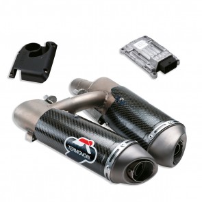 Ducati Carbon Homologated Silencer Kit