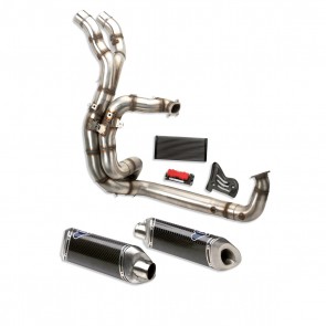 Ducati Complete Exhaust System with Carbon Silencers 1198S