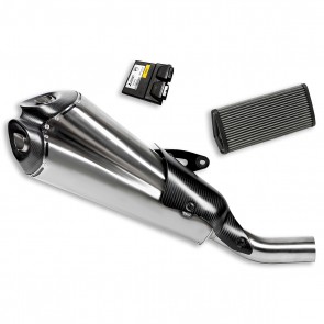 Ducati Homologated Stainless-Steel Silencers Kit