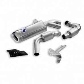 Ducati Complete Racing Exhaust Kit with Titanium Silencer