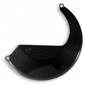 Ducati Carbon Top Cover To Protect Wet Clutch Crankcase