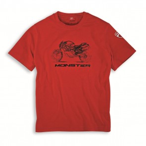 Ducati Graphic Monster Short-Sleeved T-Shirt