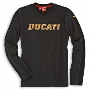Ducati Logo Ls Tee Long-Sleeved T-Shirt