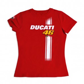 Ducati D46 Fan Short-Sleeved T-Shirt Ladies