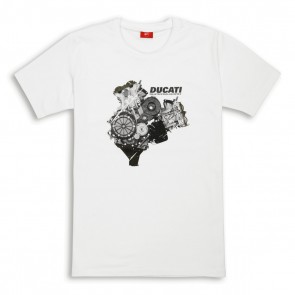 Ducati Superquadro Graphic T-Shirt