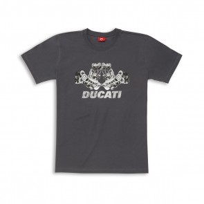 Ducati Mirror Short-Sleeved T-Shirt