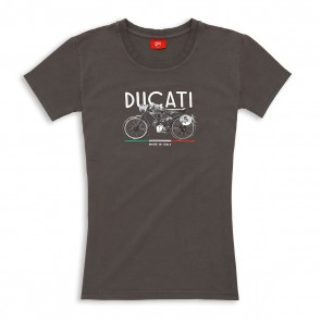 Ducati Ladies Cucciolo T-Shirt Graphic