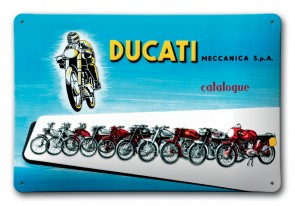 Ducati Meccanica Metal Sign