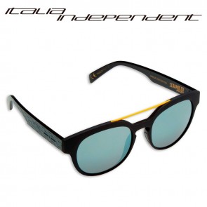 Scrambler Italia Independent Black Sunglasses